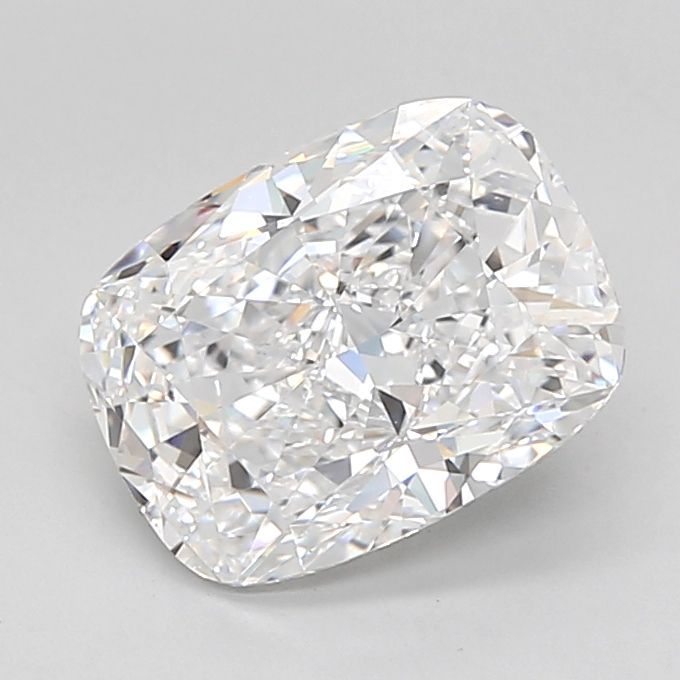 Lab Grown Diamond Lab-grown 3,07Ct D-IF Cushion - IGILG726512038 1