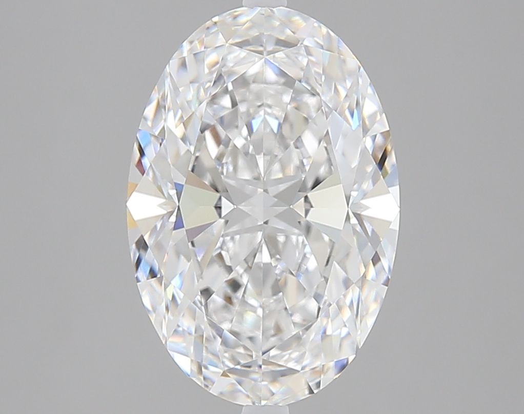 Lab Grown Diamond Lab-grown 3,08Ct D-IF Oval - IGILG754576658 1