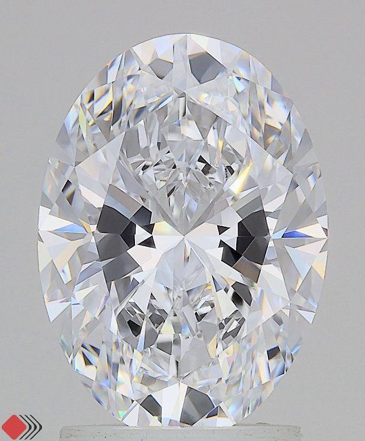 Lab Grown Diamond Lab-grown 2,56Ct D-IF Oval - IGILG734543949 1