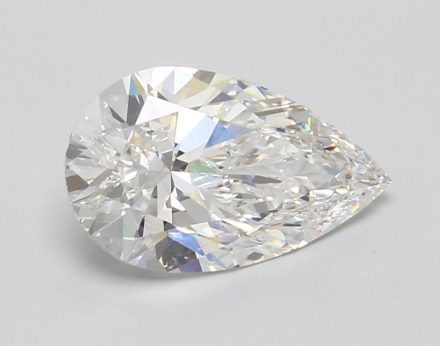 Lab Grown Diamond Lab-grown 4,11Ct F-VS1 Pear - IGILG607338276 1
