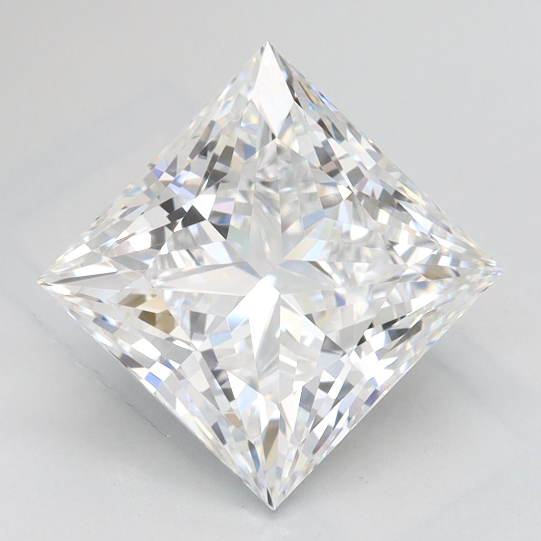 Lab Grown Diamond Lab-grown 2,96Ct D-VVS1 Princess - GIA7538716395 1