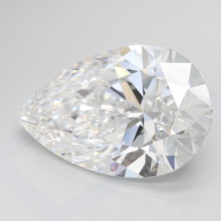 Lab Grown Diamond Lab-grown 3,41Ct D-VVS1 Pear - GIA2537701283 1