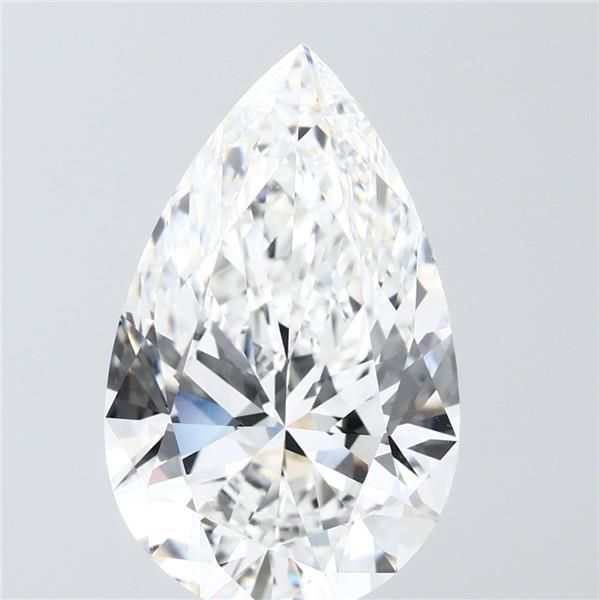 Lab Grown Diamond Lab-grown 7,09Ct F-VVS2 Pear - IGILG772625269 1