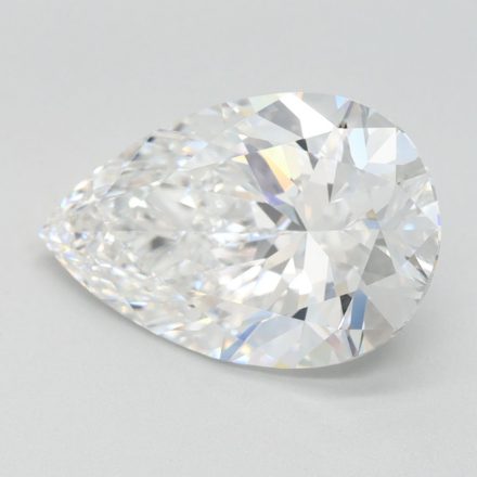 Lab Grown Diamond Lab-grown 3,14Ct D-FL Pear - IGILG800684585 1