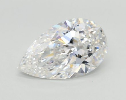 Lab Grown Diamond Lab-grown 2,56Ct E-VVS2 Pear - GIA7506593735 1