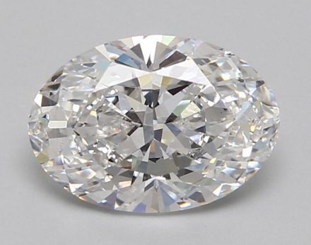 Lab Grown Diamond Lab-grown 3,01Ct E-VS1 Oval - GIA1485952216 1
