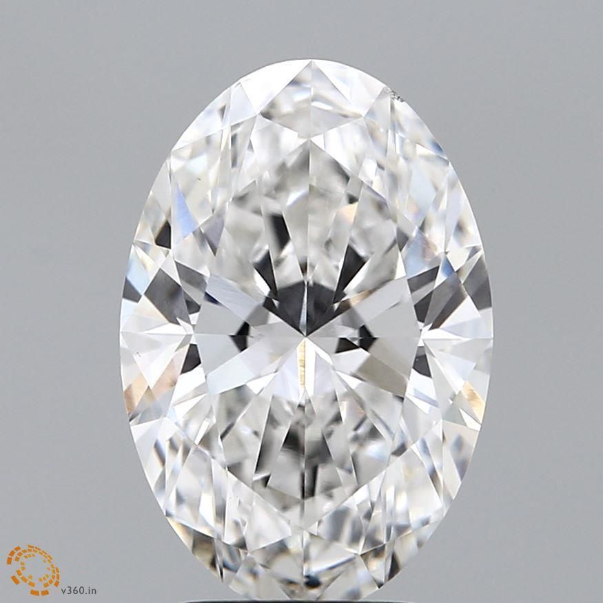 Lab Grown Diamond Lab-grown 3,11Ct G-VS1 Oval - IGILG581316298 1