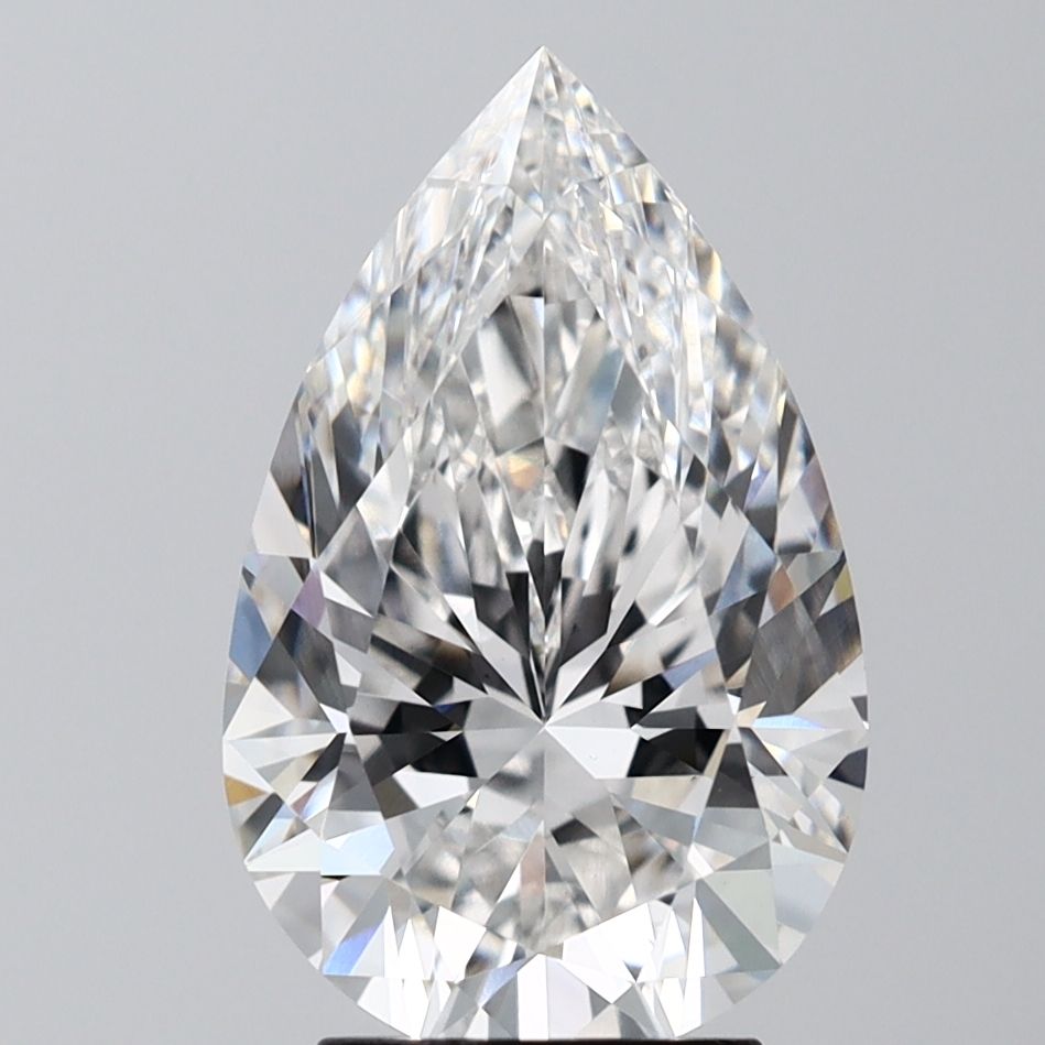 Lab Grown Diamond Lab-grown 3,54Ct F-VS1 Pear - IGILG792611962