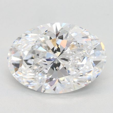 Lab Grown Diamond Lab-grown 3,37Ct D-VVS1 Oval - GIA6495031873 1