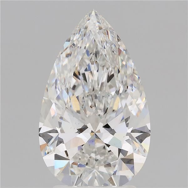 Lab Grown Diamond Lab-grown 2,78Ct F-VS1 Pear - IGILG812616520 1