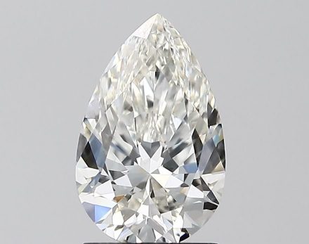 Lab Grown Diamond Lab-grown 1,55Ct H-VS1 Pear - IGILG584384688 1