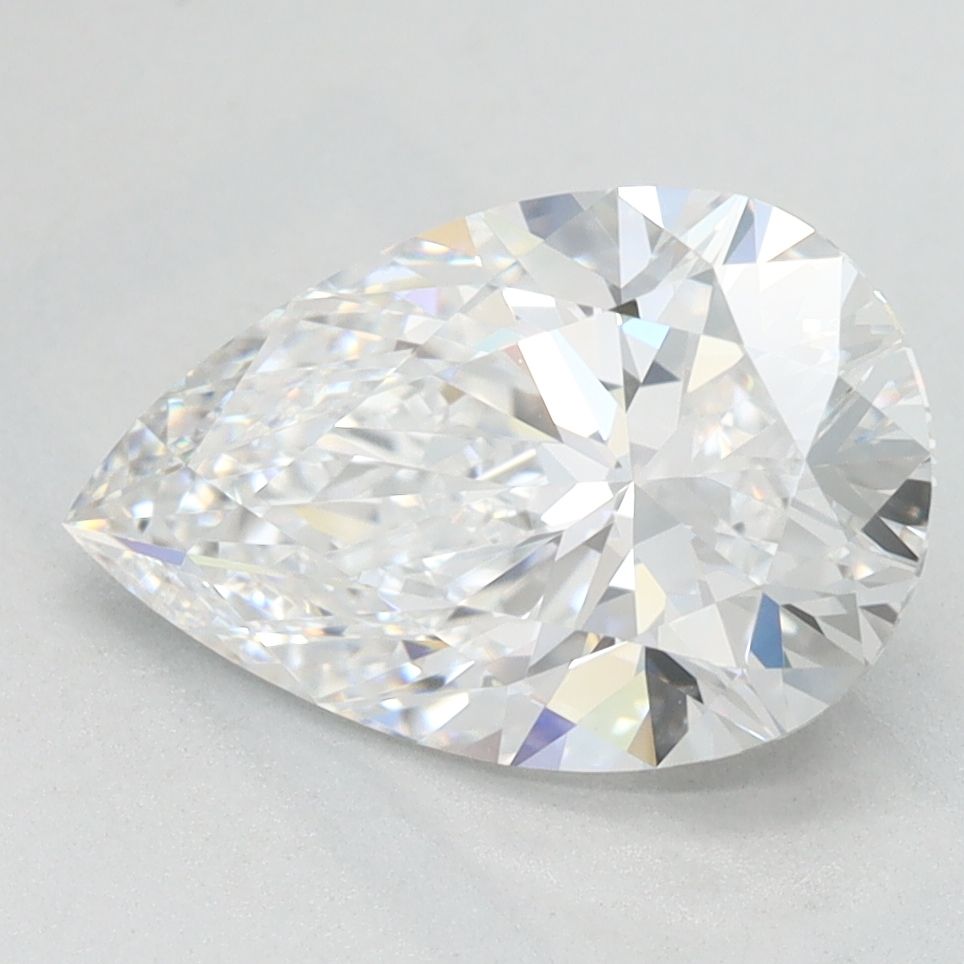 Lab Grown Diamond Lab-grown 2Ct D-IF Pear - GIA7518016115 1