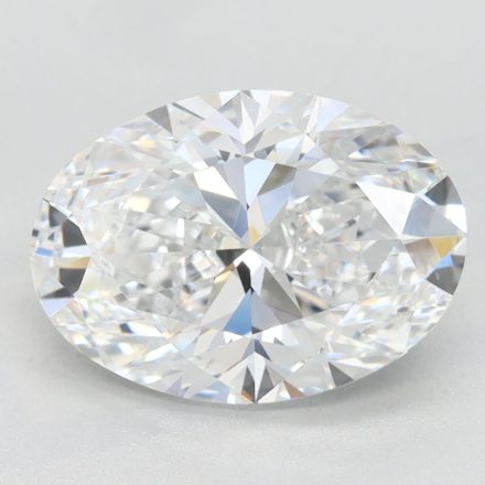 Lab Grown Diamond Lab-grown 3,1Ct D-VVS1 Oval - GIA1509282699 1