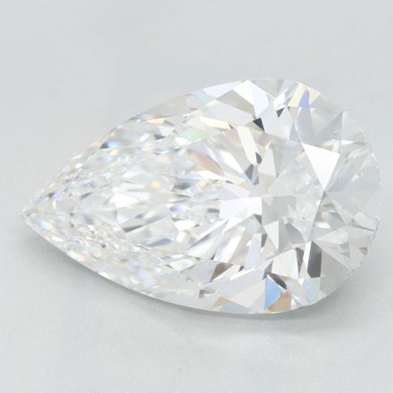 Lab Grown Diamond Lab-grown 3,03Ct D-VVS1 Pear - GIA7501282813 1