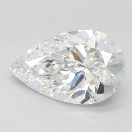 Lab Grown Diamond Lab-grown 3,03Ct D-IF Pear - IGILG768631798 1