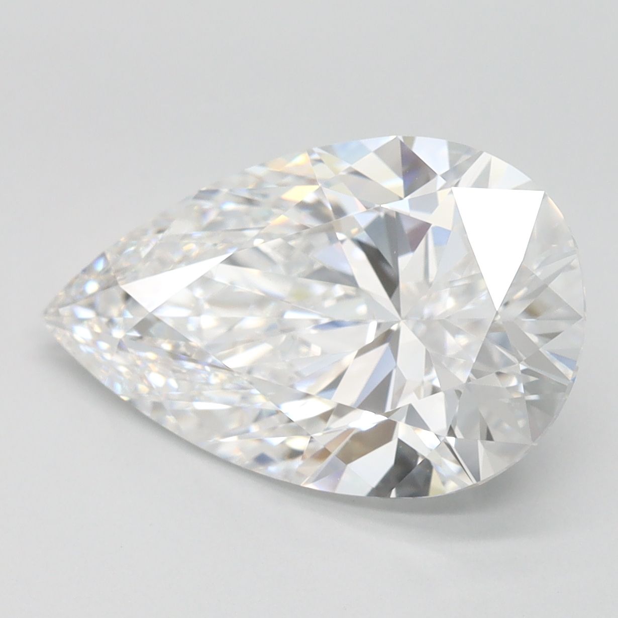 Lab Grown Diamond Lab-grown 3,44Ct D-FL Pear - IGILG768631800 1