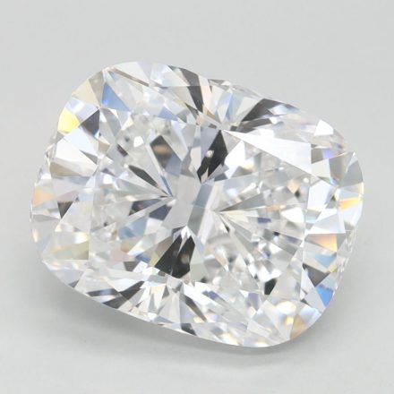 Lab Grown Diamond Lab-grown 3,69Ct D-FL Cushion - IGILG628448088 1