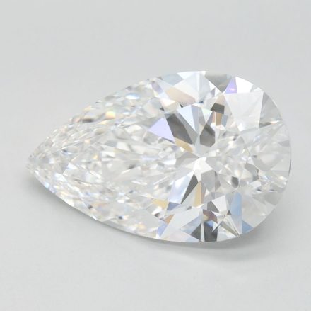 Lab Grown Diamond Lab-grown 3,02Ct D-IF Pear - IGILG628448125 1
