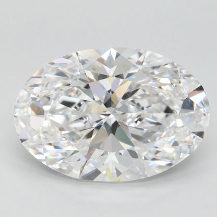 Lab Grown Diamond Lab-grown 4,05Ct D-FL Oval - IGILG628448107 1