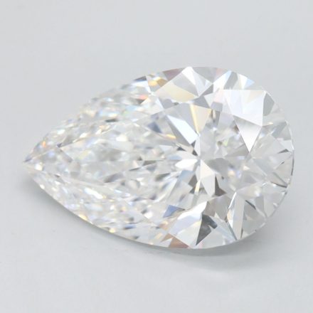 Lab Grown Diamond Lab-grown 3,08Ct D-FL Pear - IGILG784645739 1