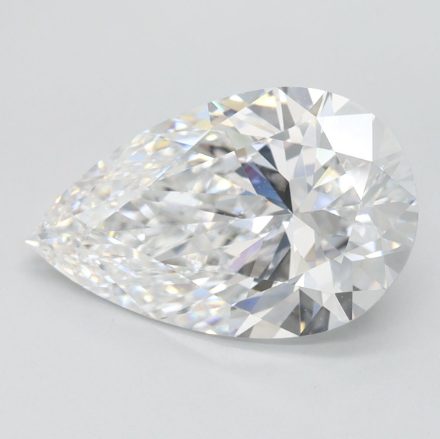 Lab Grown Diamond Lab-grown 3,13Ct D-FL Pear - IGILG780666033 1