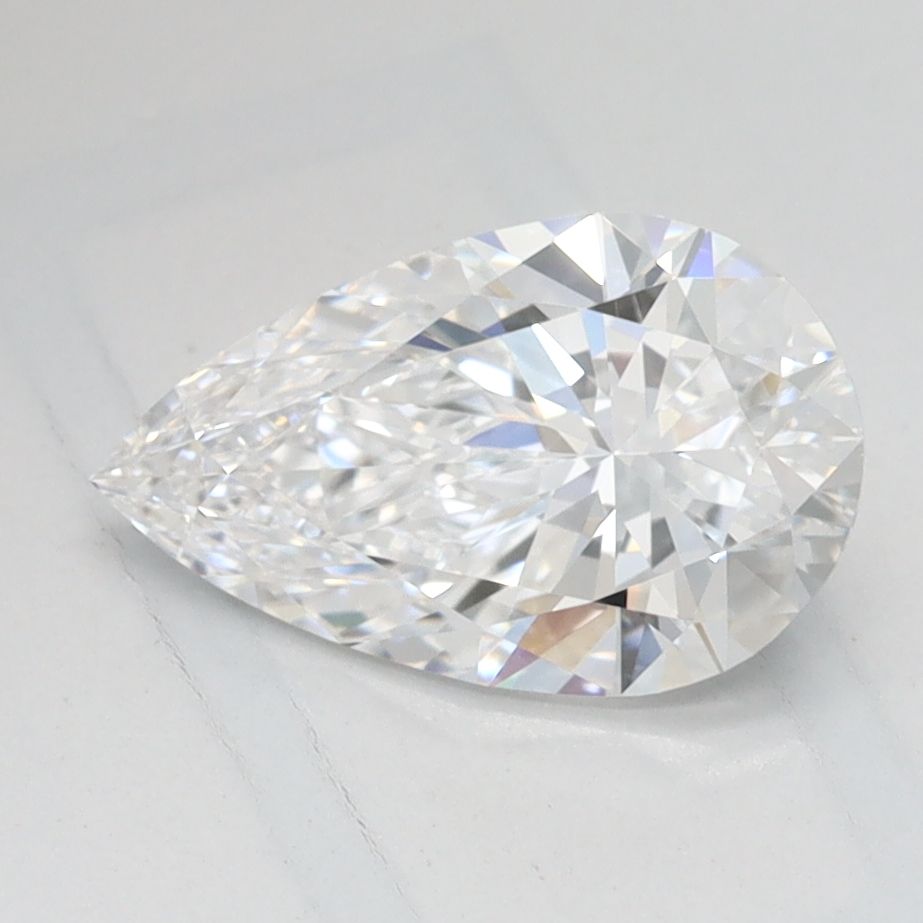 Lab Grown Diamond Lab-grown 1,08Ct D-IF Pear - IGILG742532943 1