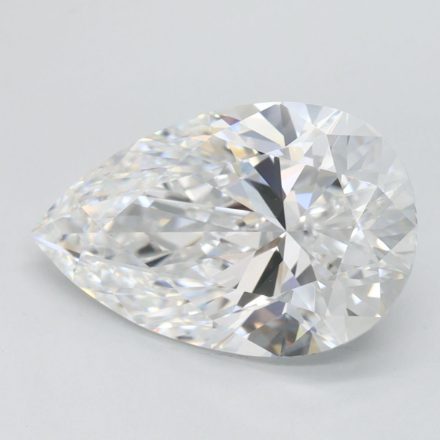 Lab Grown Diamond Lab-grown 3,32Ct D-FL Pear - IGILG784645745 1