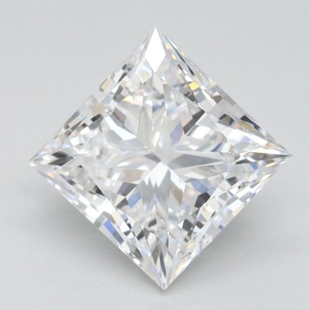 Lab Grown Diamond Lab-grown 2,21Ct D-FL Princess - IGILG784646704 1