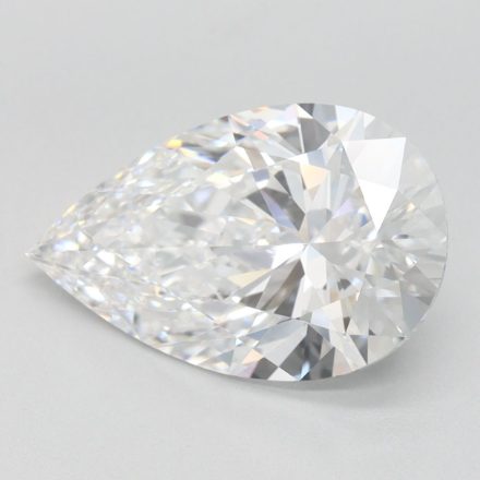 Lab Grown Diamond Lab-grown 3,05Ct D-FL Pear - IGILG784646559 1