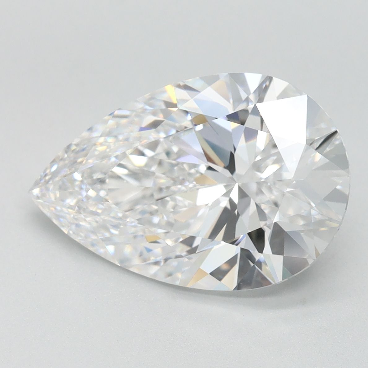 Lab Grown Diamond Lab-grown 3,17Ct D-FL Pear - IGILG804665314 1