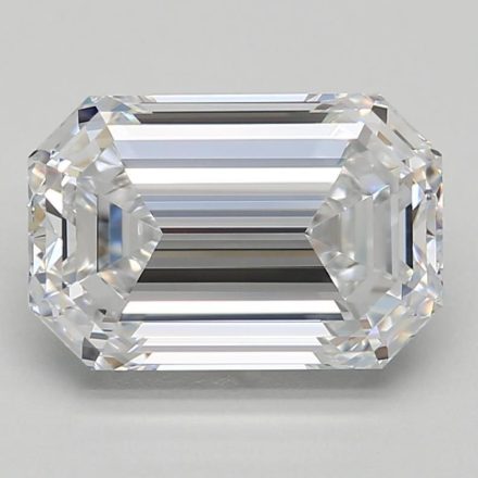 Lab Grown Diamond Lab-grown 2,67Ct D-IF Emerald - GIA5506423168 1