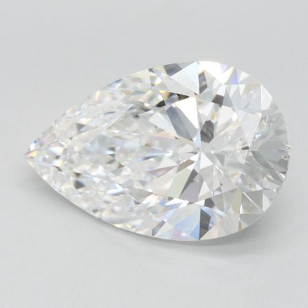 Lab Grown Diamond Lab-grown 3,05Ct D-FL Pear - IGILG804665275 1