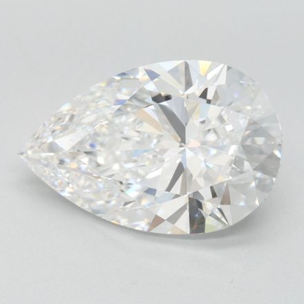 Lab Grown Diamond Lab-grown 3,03Ct D-FL Pear - IGILG804665274 1
