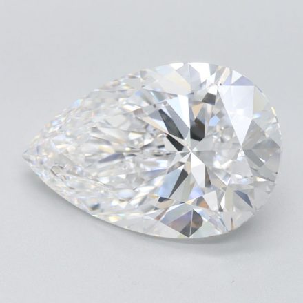 Lab Grown Diamond Lab-grown 3,06Ct D-FL Pear - IGILG804665276 1