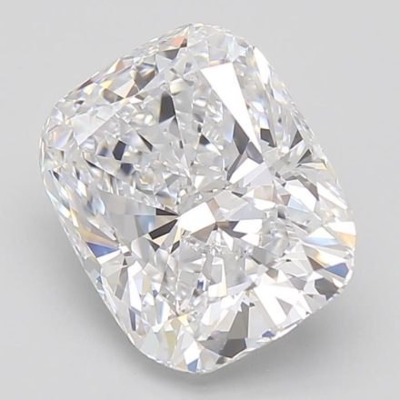 Lab Grown Diamond Lab-grown 3,37Ct D-IF Cushion - GIA6491440217 1