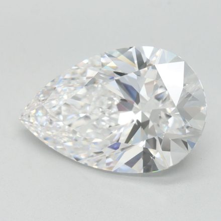 Lab Grown Diamond Lab-grown 2,81Ct D-FL Pear - IGILG804660362 1