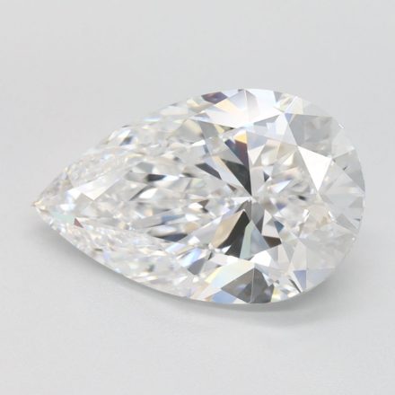 Lab Grown Diamond Lab-grown 3,01Ct D-IF Pear - IGILG744514197 1
