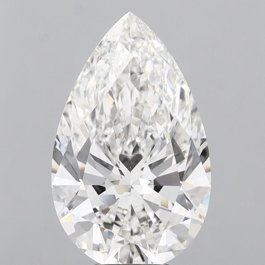 Lab Grown Diamond Lab-grown 7,08Ct F-VS2 Pear - IGILG773661328