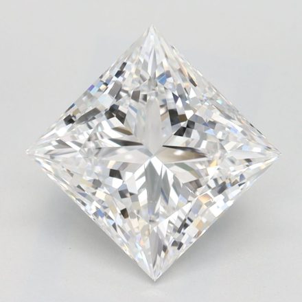 Lab Grown Diamond Lab-grown 2,56Ct D-IF Princess - IGILG704529395 1