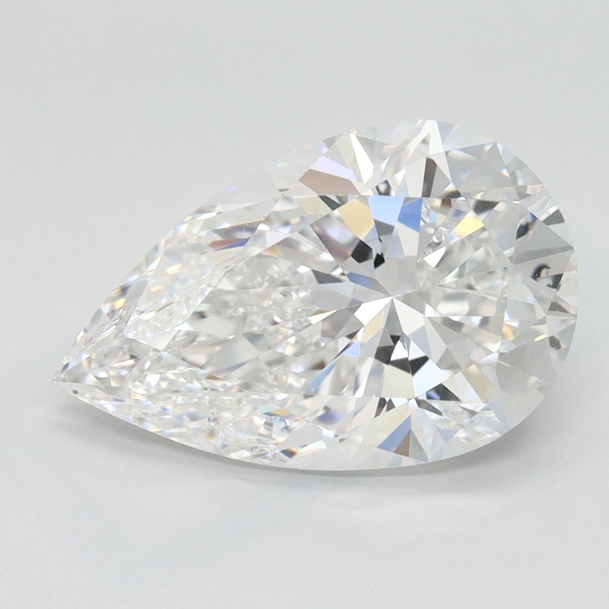 Lab Grown Diamond Lab-grown 3,03Ct D-IF Pear - IGILG722509953 1