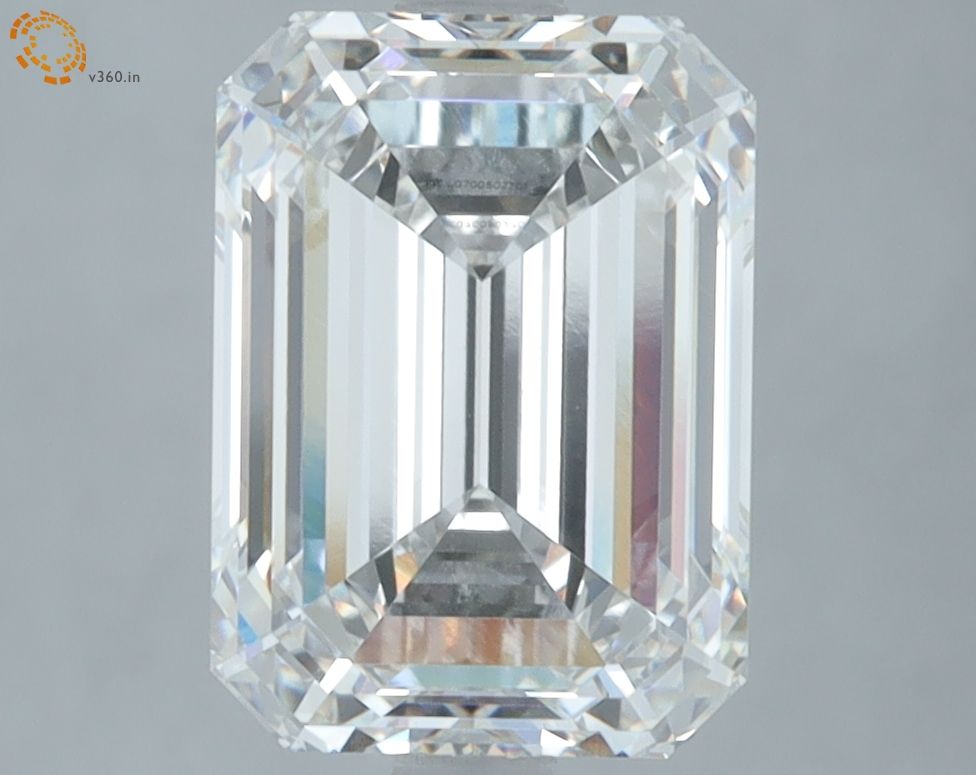 Lab Grown Diamond Lab-grown 3,77Ct F-VVS2 Emerald - IGILG700502701