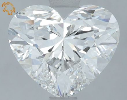 Lab Grown Diamond Lab-grown 1,93Ct F-VVS2 Heart - IGILG781602632 1