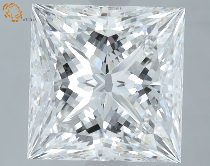 Lab Grown Diamond Lab-grown 3,31Ct F-VVS2 Princess - IGILG726563590 1