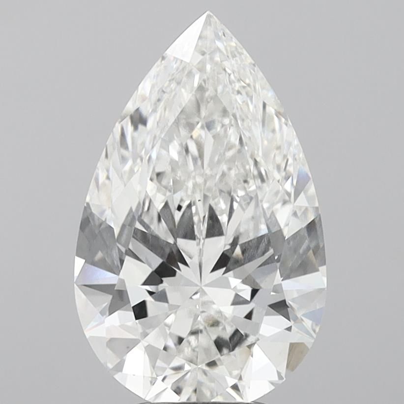 Lab Grown Diamond Lab-grown 4,7Ct F-VS1 Pear - IGILG750559050