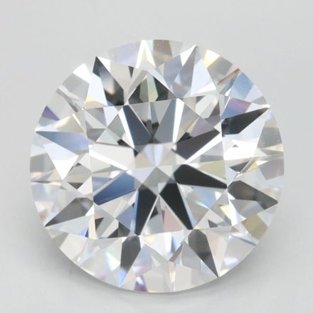 Lab Grown Diamond Lab-grown 3,58Ct D-FL Round - IGILG784644701 1