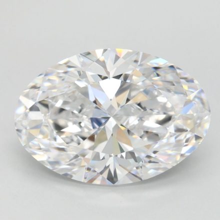 Lab Grown Diamond Lab-grown 3,73Ct D-FL Oval - IGILG780666020 1