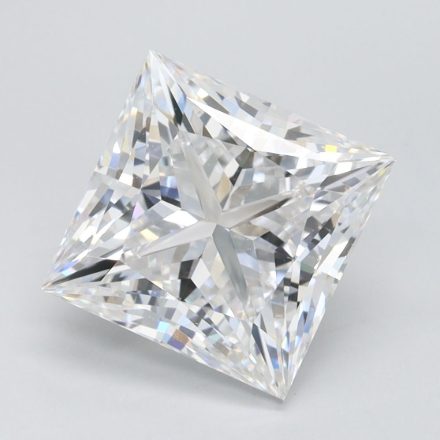 Lab Grown Diamond Lab-grown 3,19Ct D-FL Princess - IGILG784644657 1