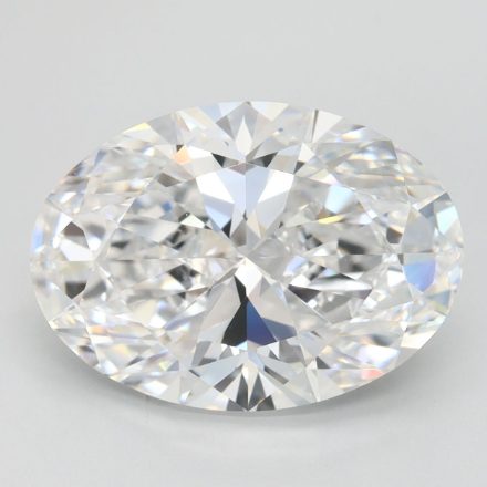 Lab Grown Diamond Lab-grown 4,71Ct D-VVS1 Oval - IGILG784644364 1