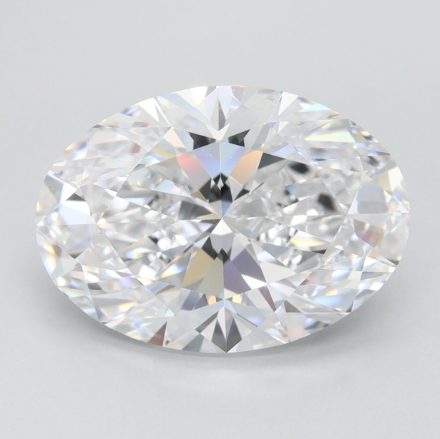 Lab Grown Diamond Lab-grown 4,01Ct D-FL Oval - IGILG780666021 1
