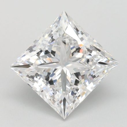 Lab Grown Diamond Lab-grown 2,57Ct D-IF Princess - IGILG754593787 1